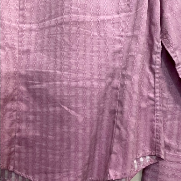Robert Graham Pink Button Down Shirt Blouse - Picture 4 of 9
